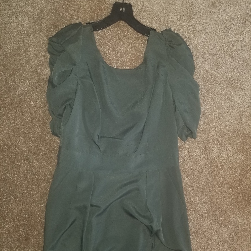 Hunter Green Night Out dress
